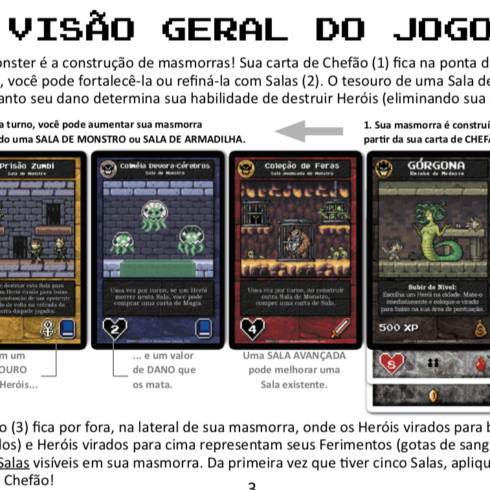 Place Games Boss Monster Kit de De Cartas Promo Jogo de Cartas Buro
