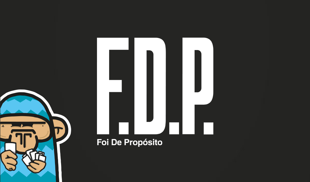 Fdp Foi De Propósito + Expansão Fdp 2 - Jogo De Cartas Buró